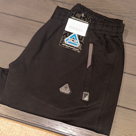 SCR SPORTSWEAR Men's Sweatpants/Lounge Pants Zipper Pockets - Picture 5 of 6